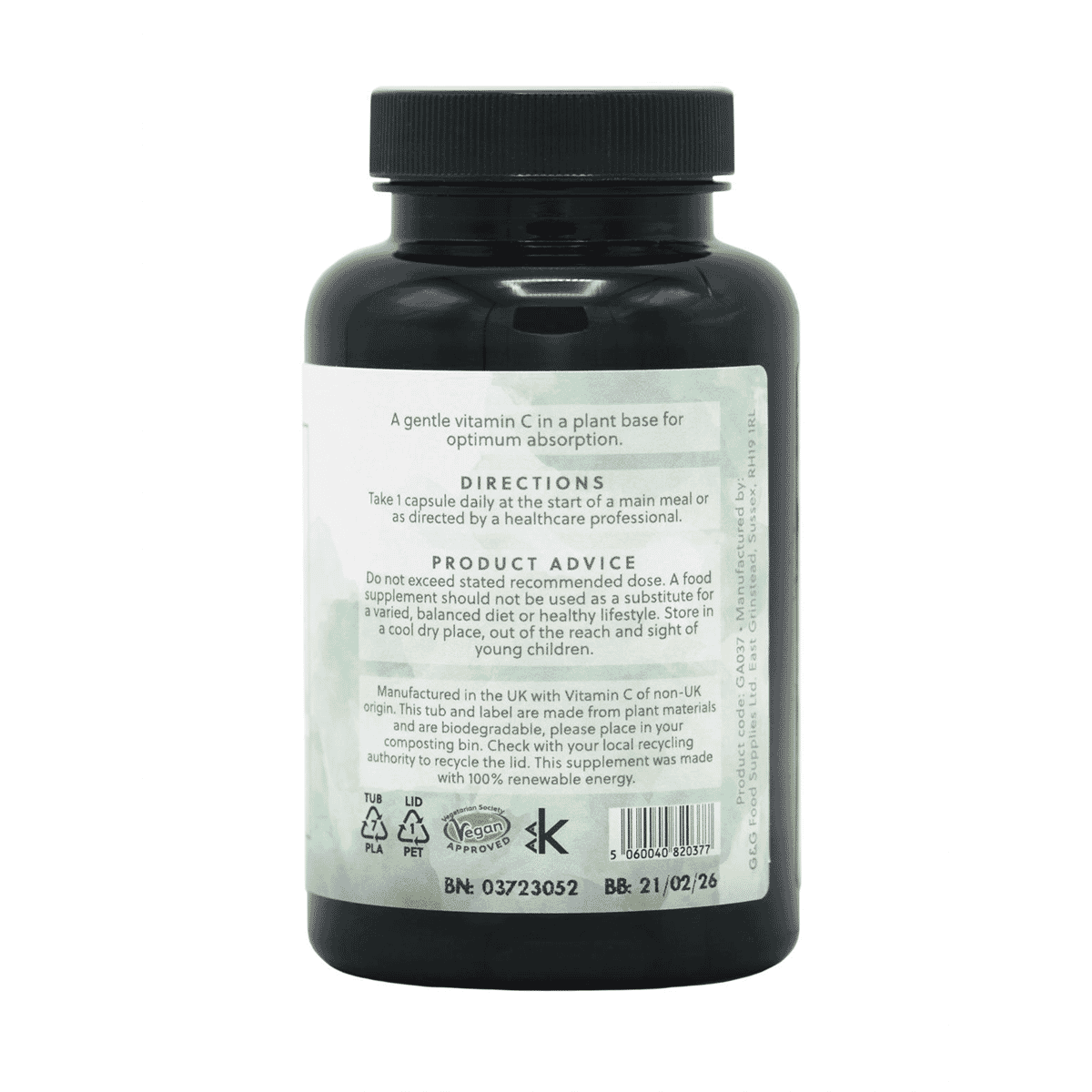 pH Friendly Vitamin C 120s