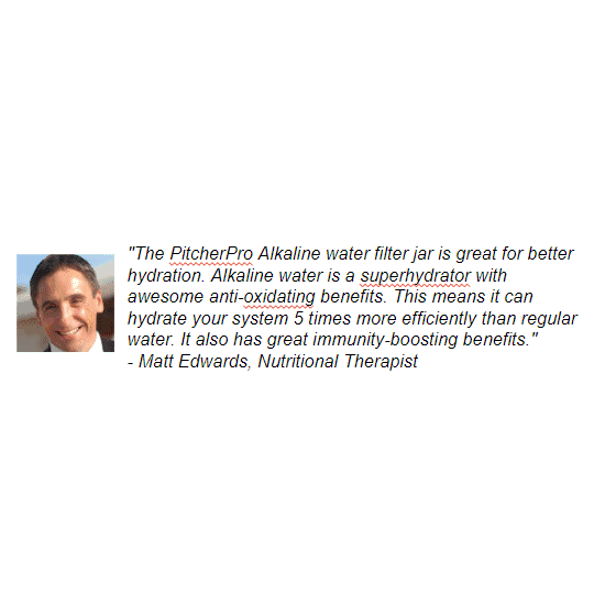 PitcherPro Glass Filtering Pitcher