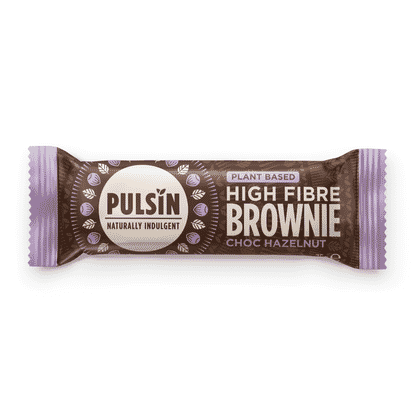 Plant Based High Fibre Brownie Choc Hazelnut 18 x 35g CASE