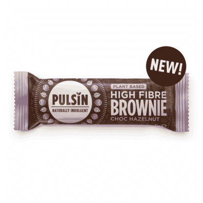Plant Based High Fibre Brownie Choc Hazelnut 35g SINGLE