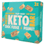 Plant Based Keto Bar Choc Fudge & Peanut 3x30g Multipack