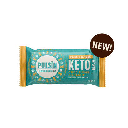 Plant Based Keto Bar Choc Fudge & Peanut 50g SINGLE