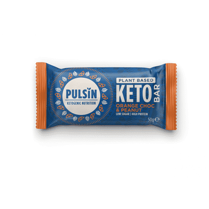 Plant Based Keto Bar Choc Orange & Peanut 50g SINGLE