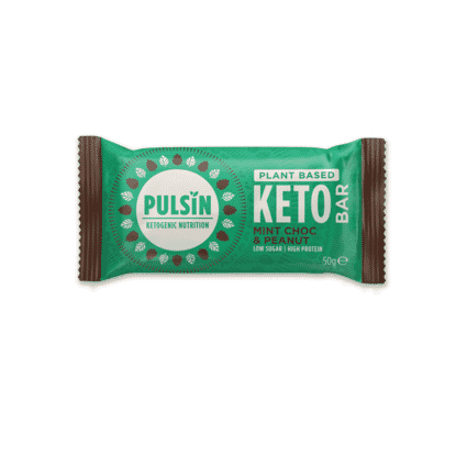 Plant Based Keto Bar Mint Choc & Peanut 18 x 50g CASE