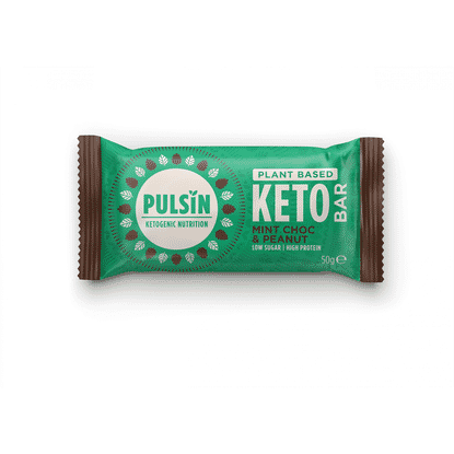Plant Based Keto Bar Mint Choc & Peanut 50g SINGLE