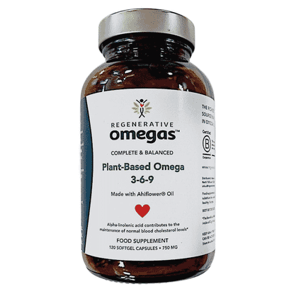 Plant-Based Omega 3-6-9 with Ahiflower Oil 120s
