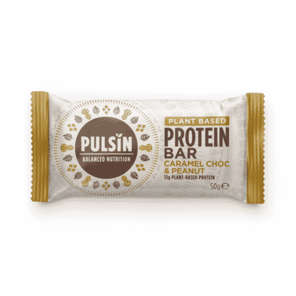 Plant Based Protein Bar Caramel Choc & Peanut 50g SINGLE