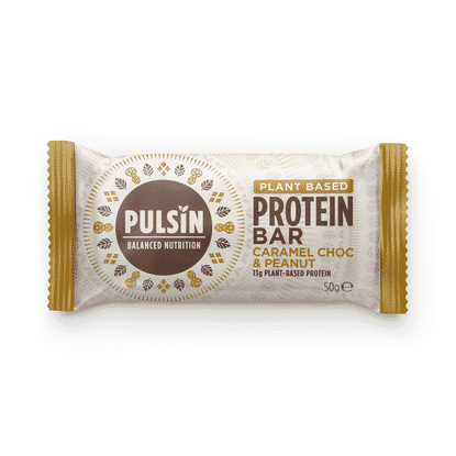 Plant Based Protein Bar Caramel Choc & Peanut 50g x 18 CASE