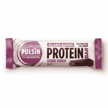 Plant Based Protein Bar Cookie Dough 12 x 57g CASE