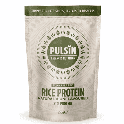 Plant Based Rice Protein Natural & Unflavoured 250g