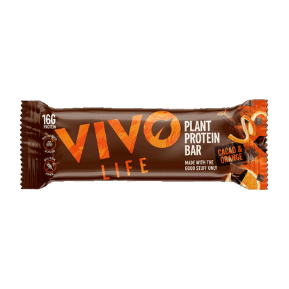 Plant Protein Bar Cacao & Orange 65g x12 CASE