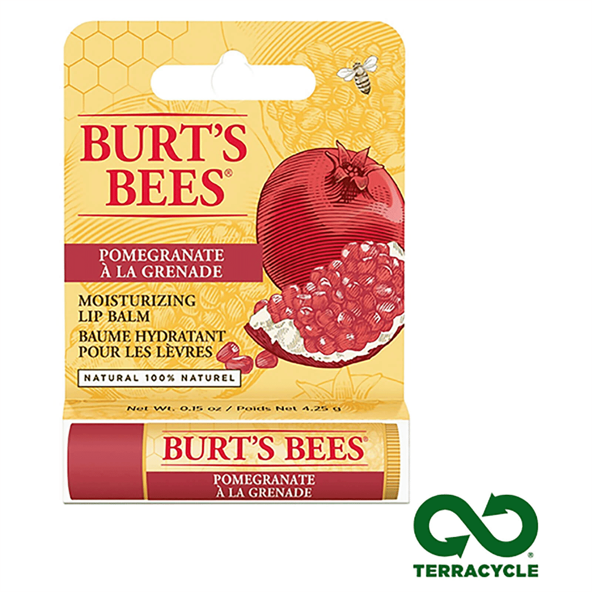 Pomegranate Lip Balm 4.25g