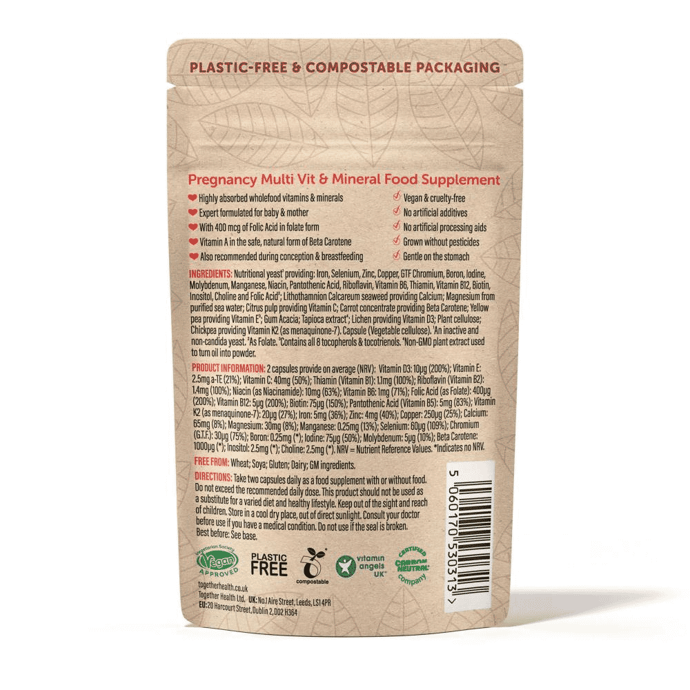 Pregnancy Wholefood Multivitamin 60s