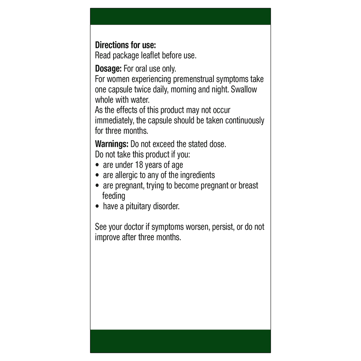 PremEeze® Agnus Castus Capsules 60s