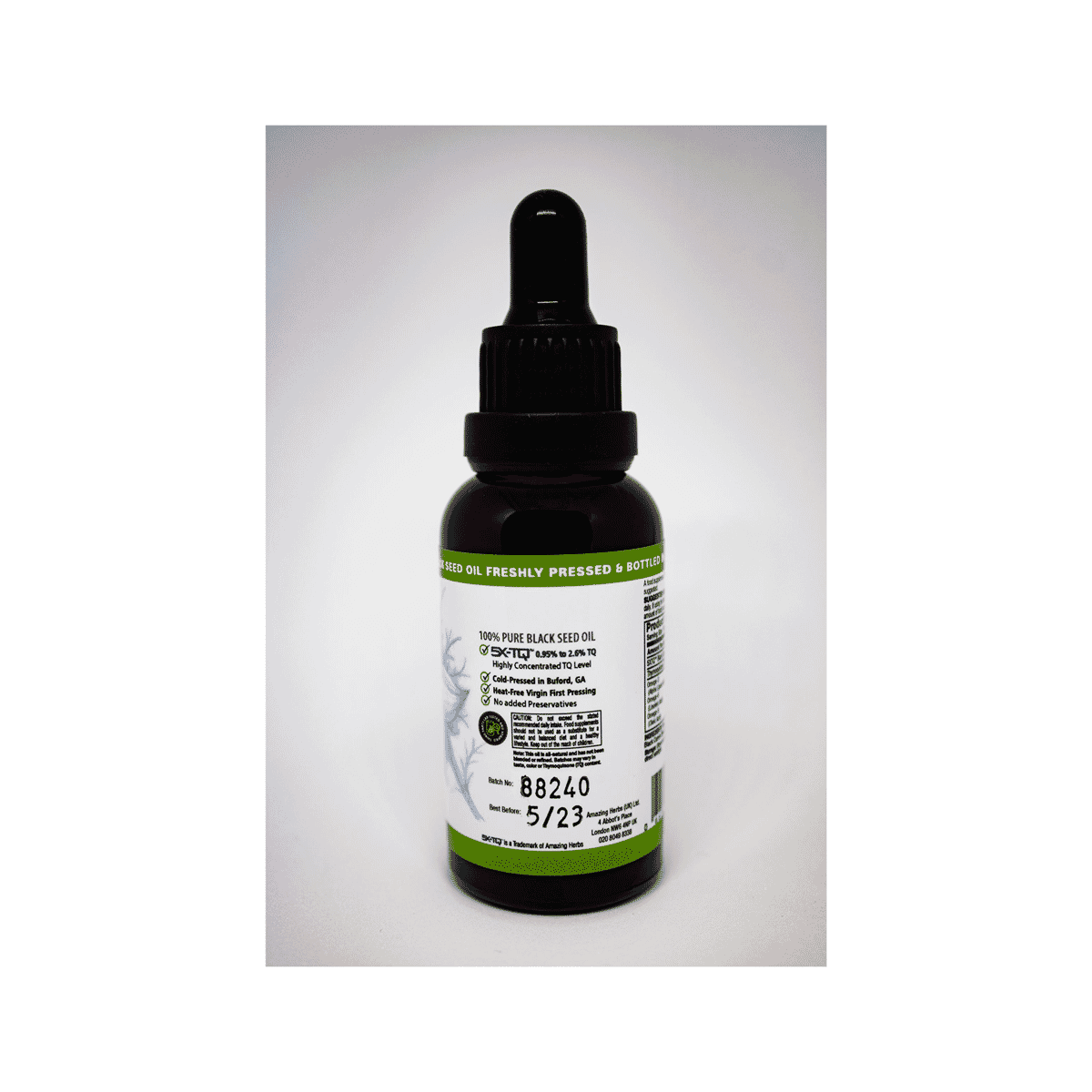 Premium Black Seed 100% Pure Cold-Pressed Black Cumin Seed Oil 30ml