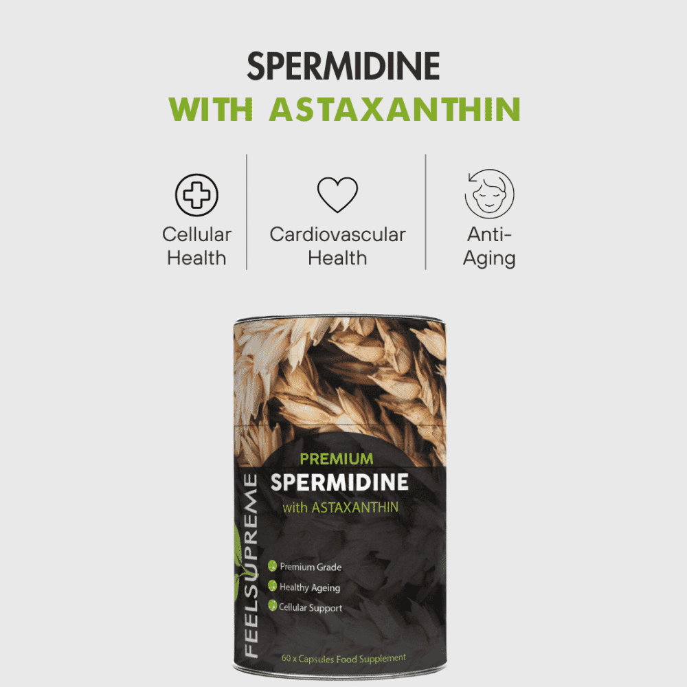 Premium Spermidine with Astaxanthin 60s