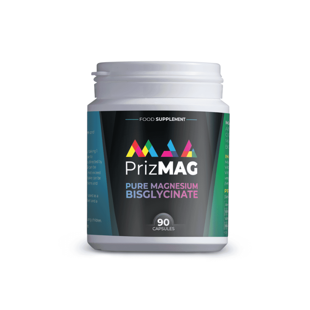 PrizMAG Pure Magnesium Bisglycinate 90s