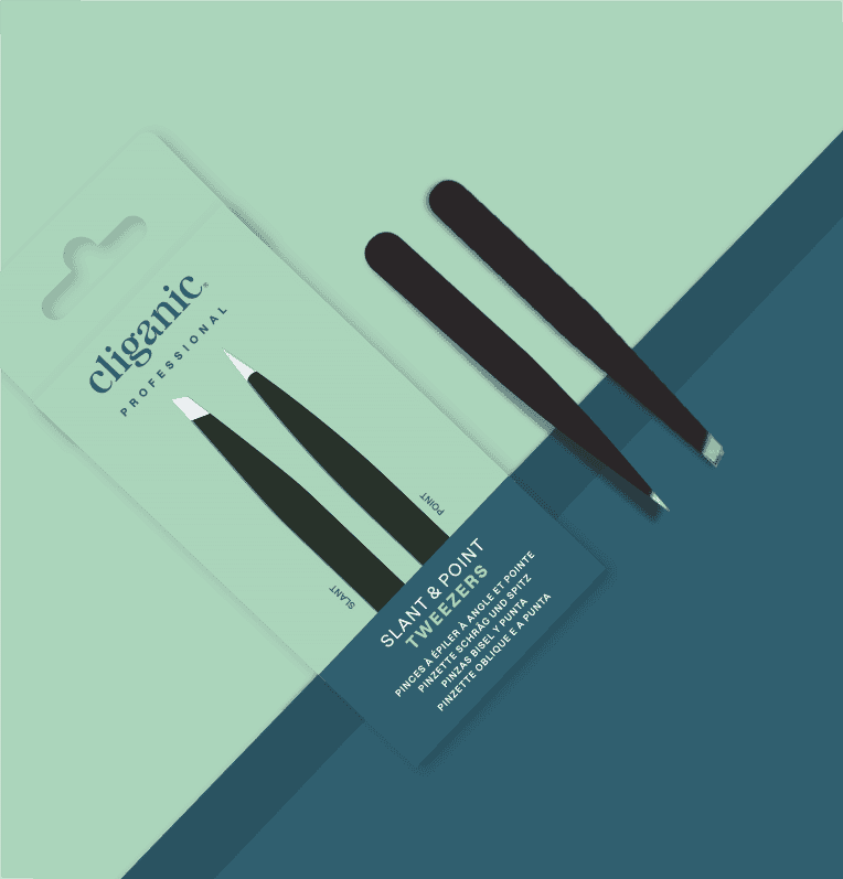 Professional Slant & Point Tweezers