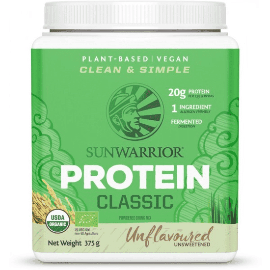 The Natural Dispensary. Protein Classic Unflavoured 375g (Green Tub)