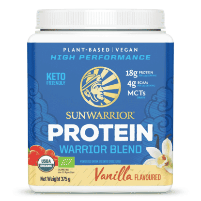 Protein Warrior Blend Vanilla 375g (Blue Tub)