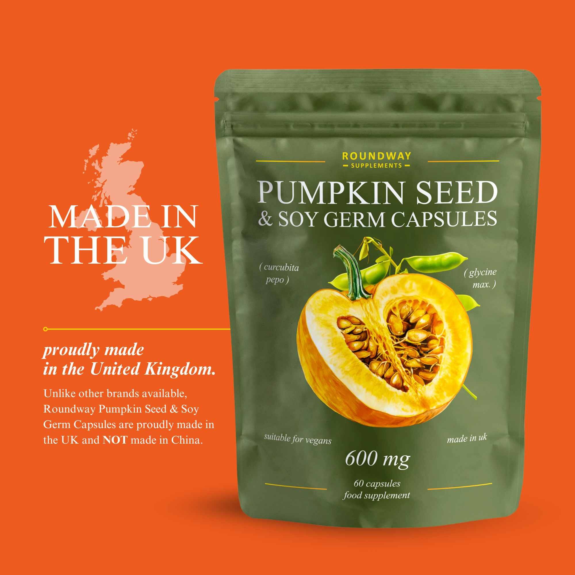 Pumpkin Seed & Soy Germ Capsules 60s