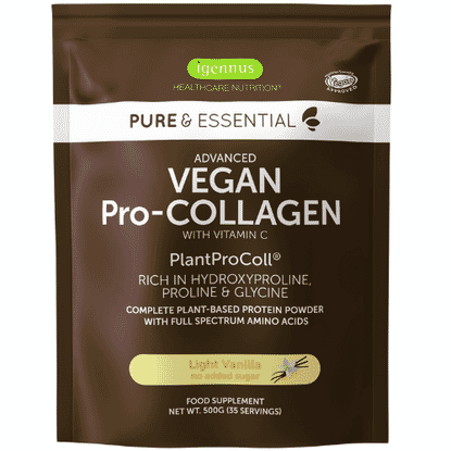 Pure & Essential Advanced Vegan Pro-Collagen Light Vanilla 500g