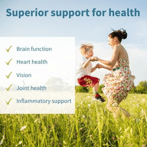Pure & Essential Concentrated Vegan Omega-3 & Astaxanthin 180s