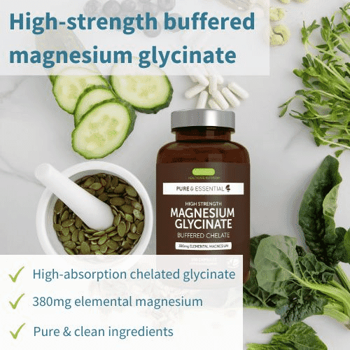 Pure & Essential Magnesium Glycinate 180s