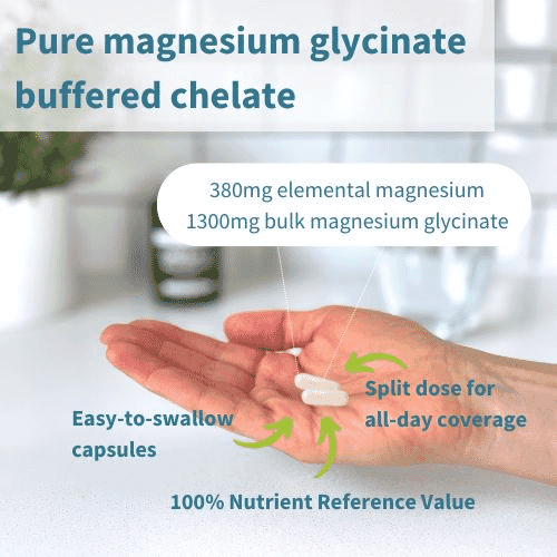 Pure & Essential Magnesium Glycinate 180s