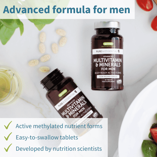Pure & Essential Multivitamin & Minerals for Men 180s
