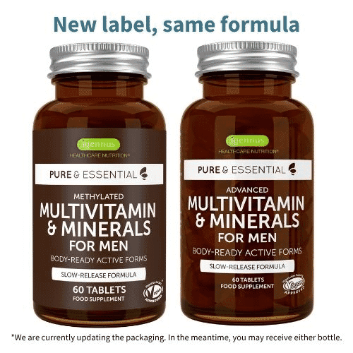 Pure & Essential Multivitamin & Minerals For Men 60s