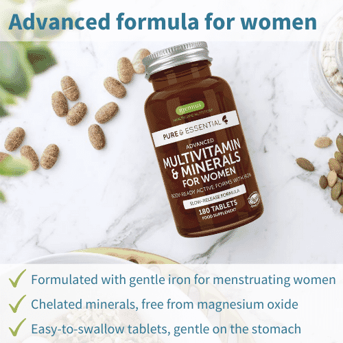 Pure & Essential Multivitamin & Minerals For Women 180s