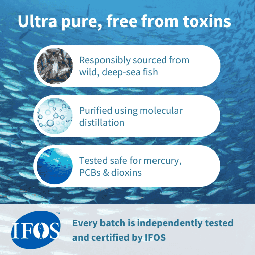 Pure & Essential Omega-3 Wild Fish Oil + Vitamin D3 60s