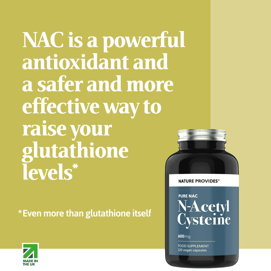 Pure NAC N-Acetyl Cysteine 600mg 120s