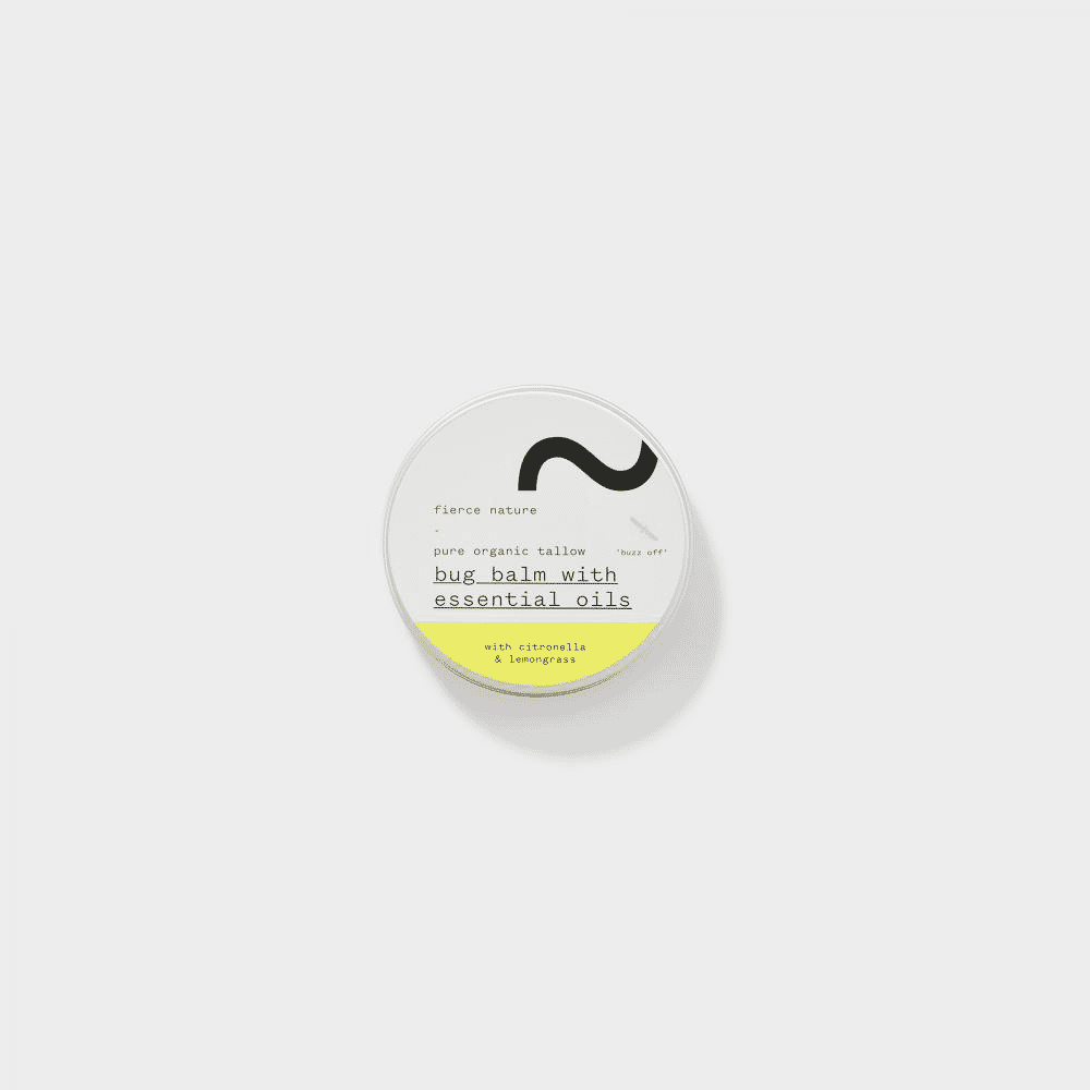 Pure Organic Tallow Bug Balm with Essential Oils 100g