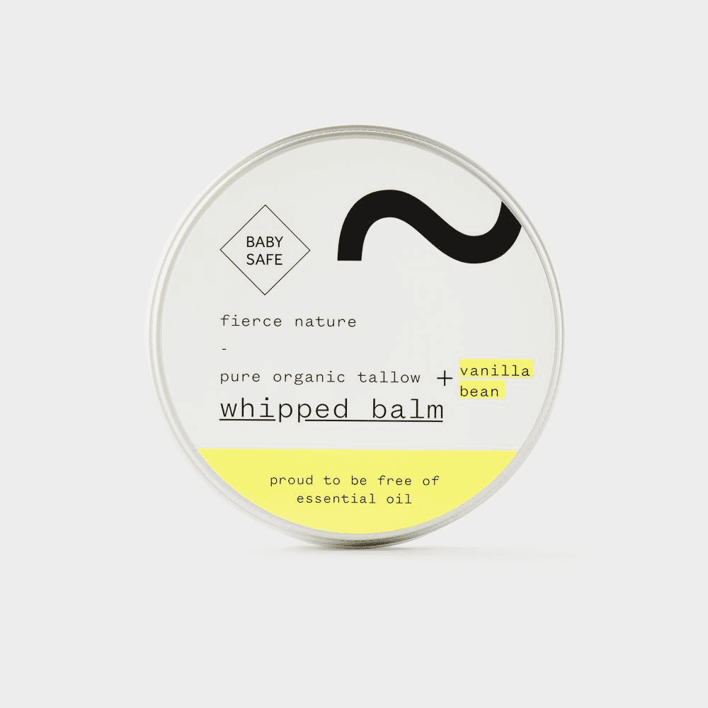 Pure Organic Tallow Whipped Balm + Vanilla Bean 120g