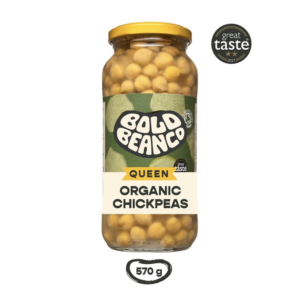 Queen Organic Chickpeas 570g