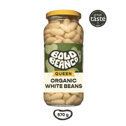 Queen Organic White Beans 570g