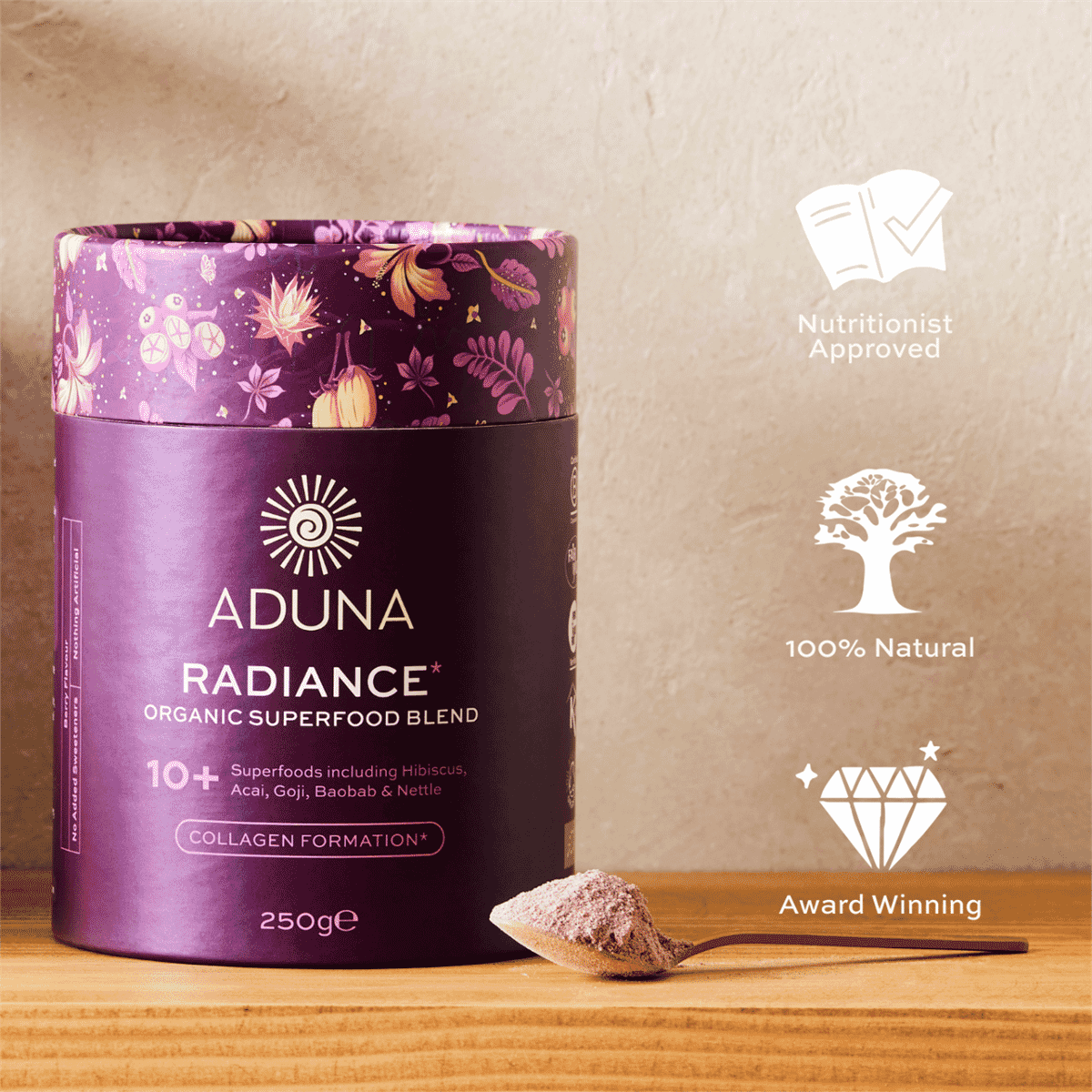 Radiance Organic Superfood Blend 250g