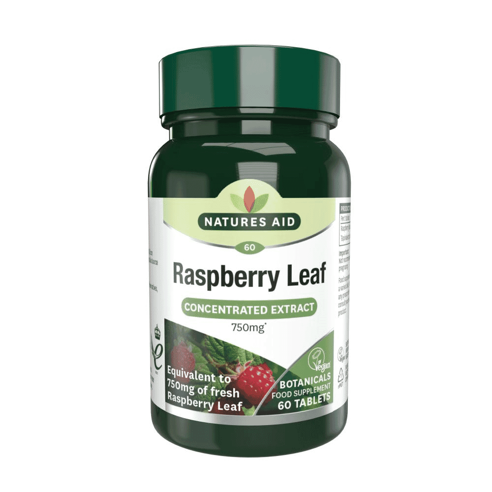 Raspberry Leaf (Concentrated Extract) 750mg 60s