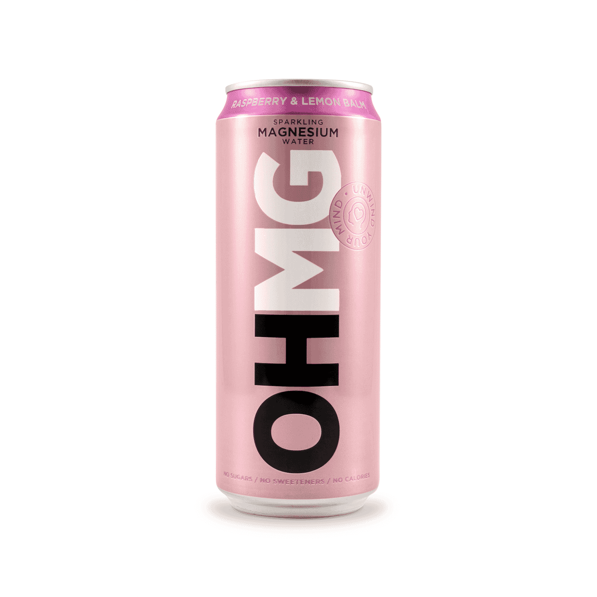 Raspberry & Lemon Balm Sparkling Magnesium Water 330ml