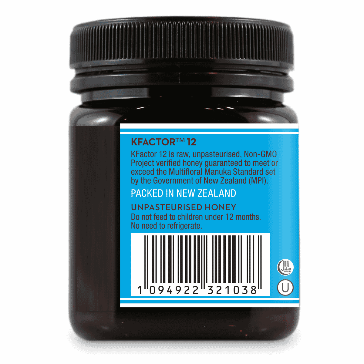 Raw Multifloral Manuka Honey KFactor 12 250g