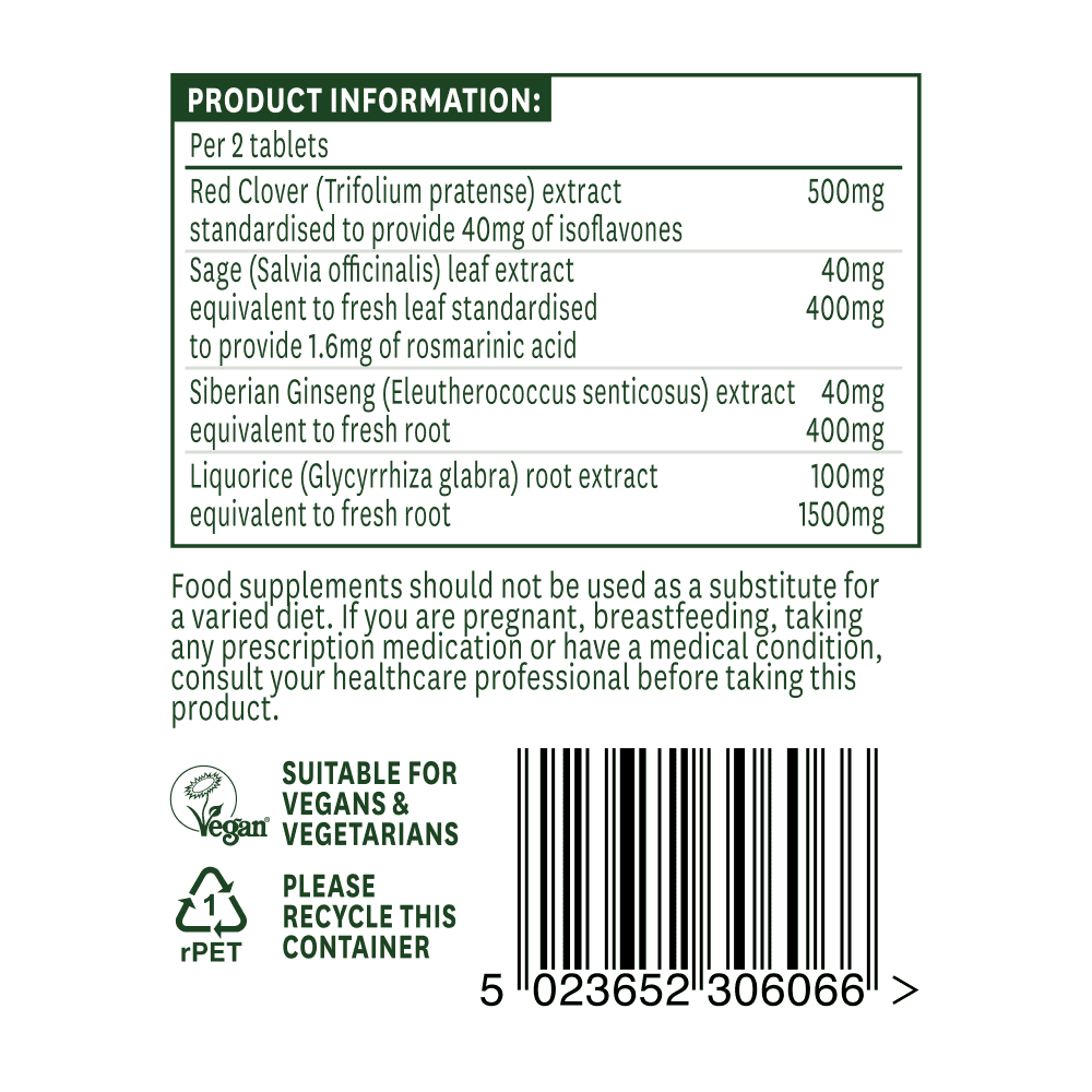 Red Clover Complex (Synergistic Formula) 60s