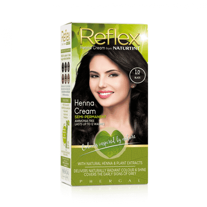 Reflex Henna Cream Semi-Permanent 1.0 Black