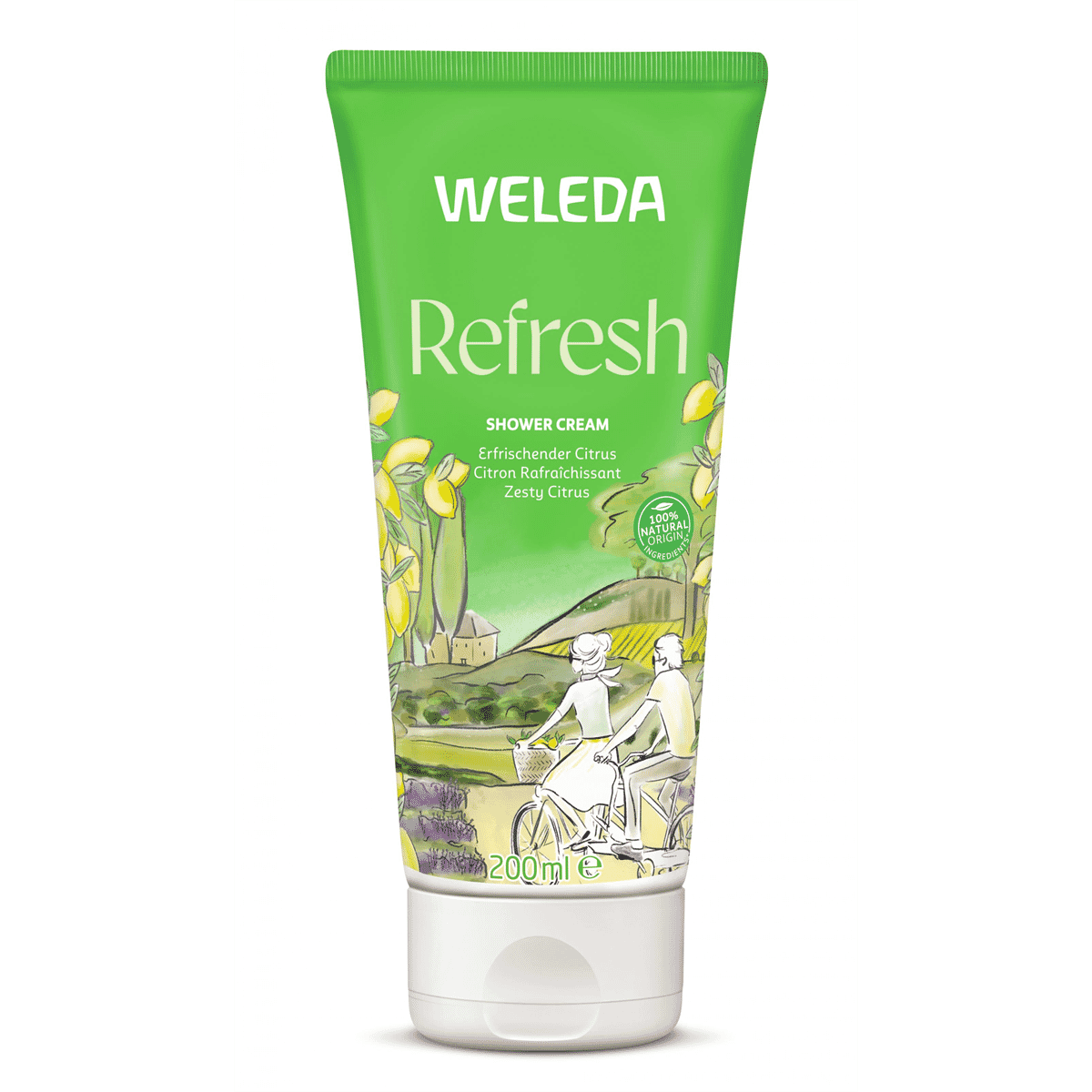 Refresh Shower Cream Zesty Citrus 200ml