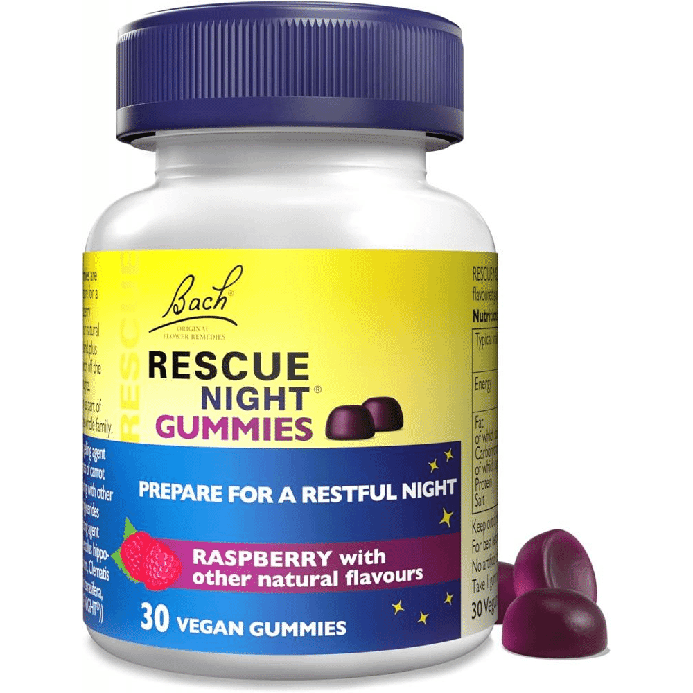 Rescue Night Gummies Raspberry 30s