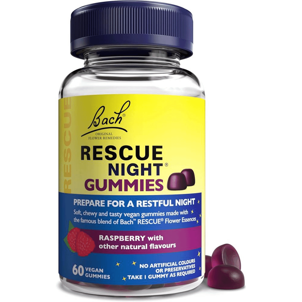 Rescue Night Gummies Raspberry 60s