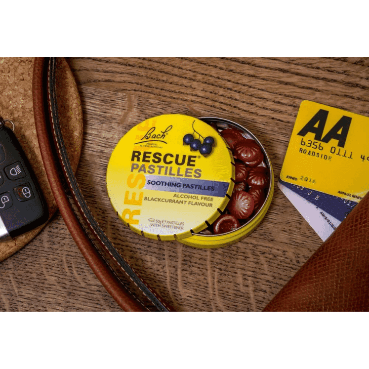 Rescue Pastilles Blackcurrant 50g