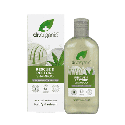 Rescue & Restore Shampoo with Baicapil & Hemp Oil 265ml
