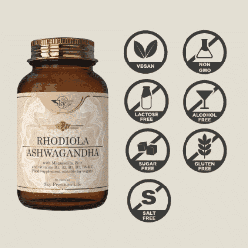 Rhodiola Ashwagandha 60s